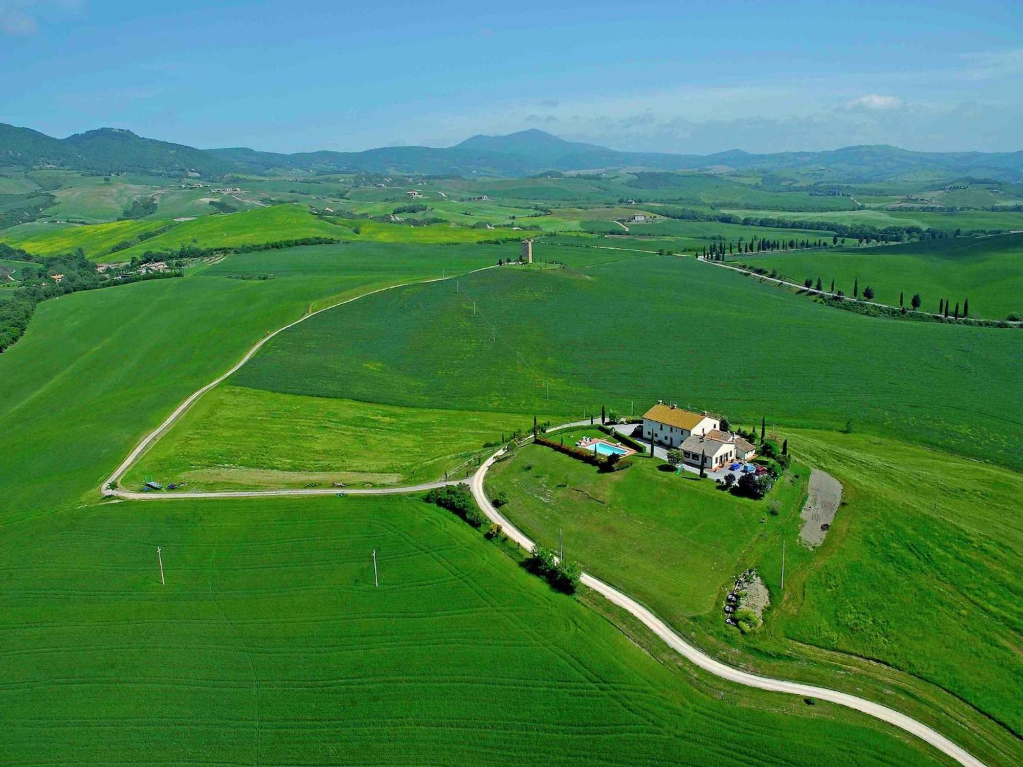 Modern Farmhouse In Pienza With Pool Dış mekan fotoğraf