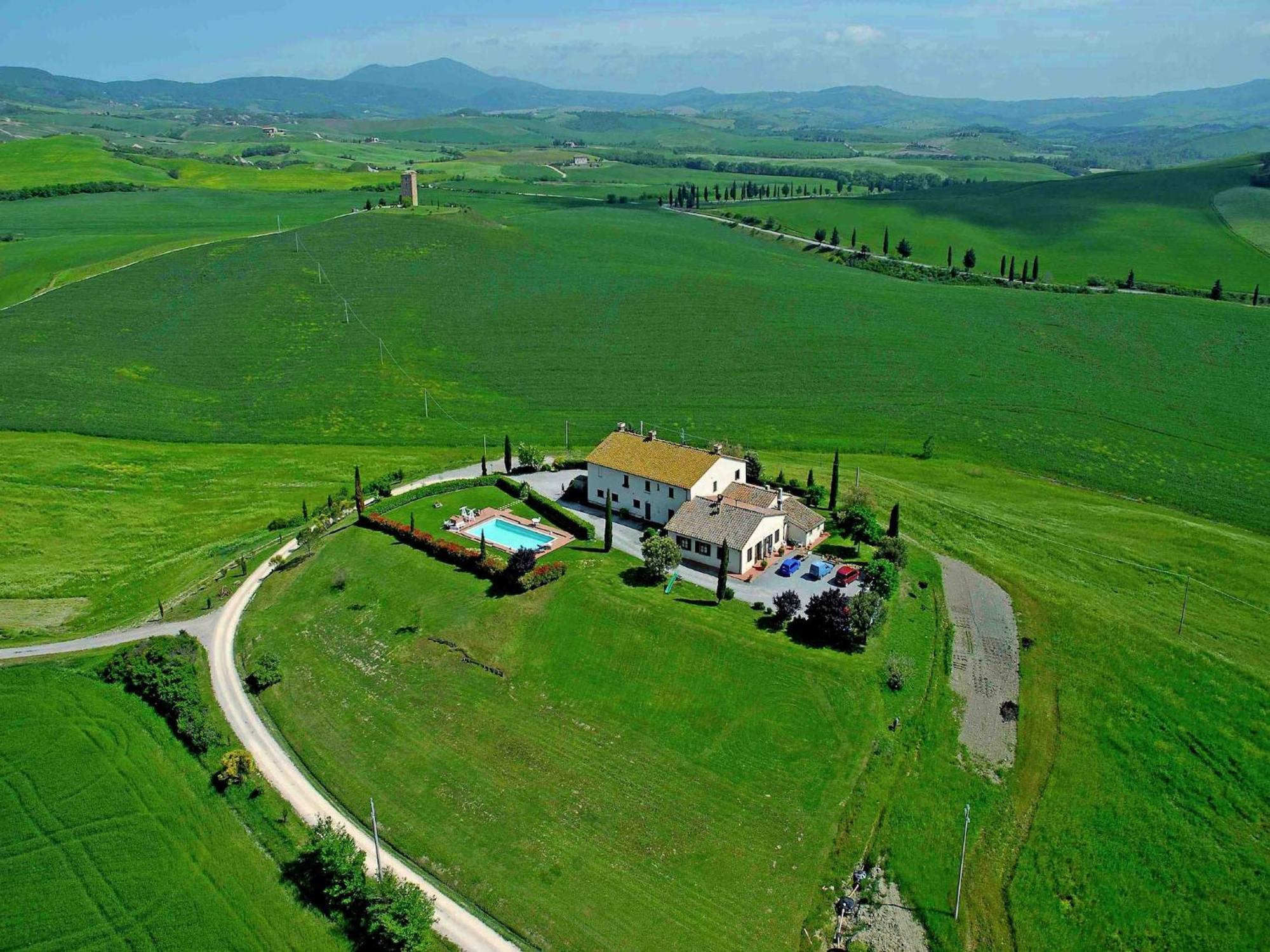 Modern Farmhouse In Pienza With Pool Dış mekan fotoğraf